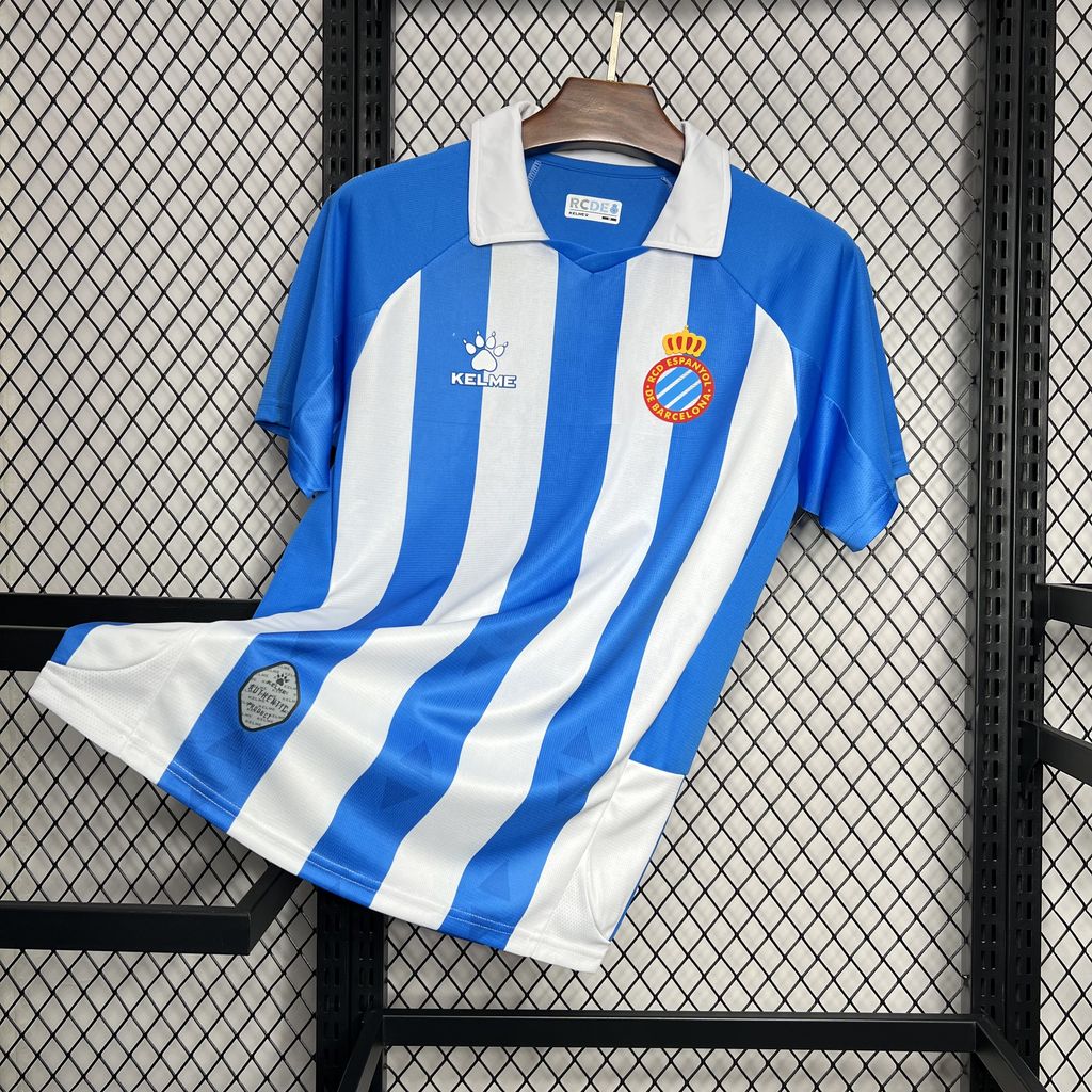 Camisa Espanyol Home 24/25 - (Torcedor) Masculina