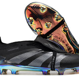Chuteira Adidas Predator Elite Tongue FG - Preta