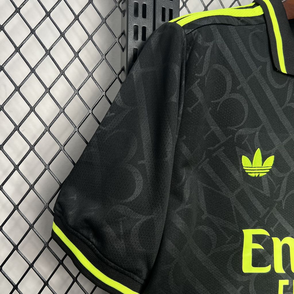 Camisa Real Madrid Black And Neon Unique 24/25 - Adidas (Torcedor) Masculina
