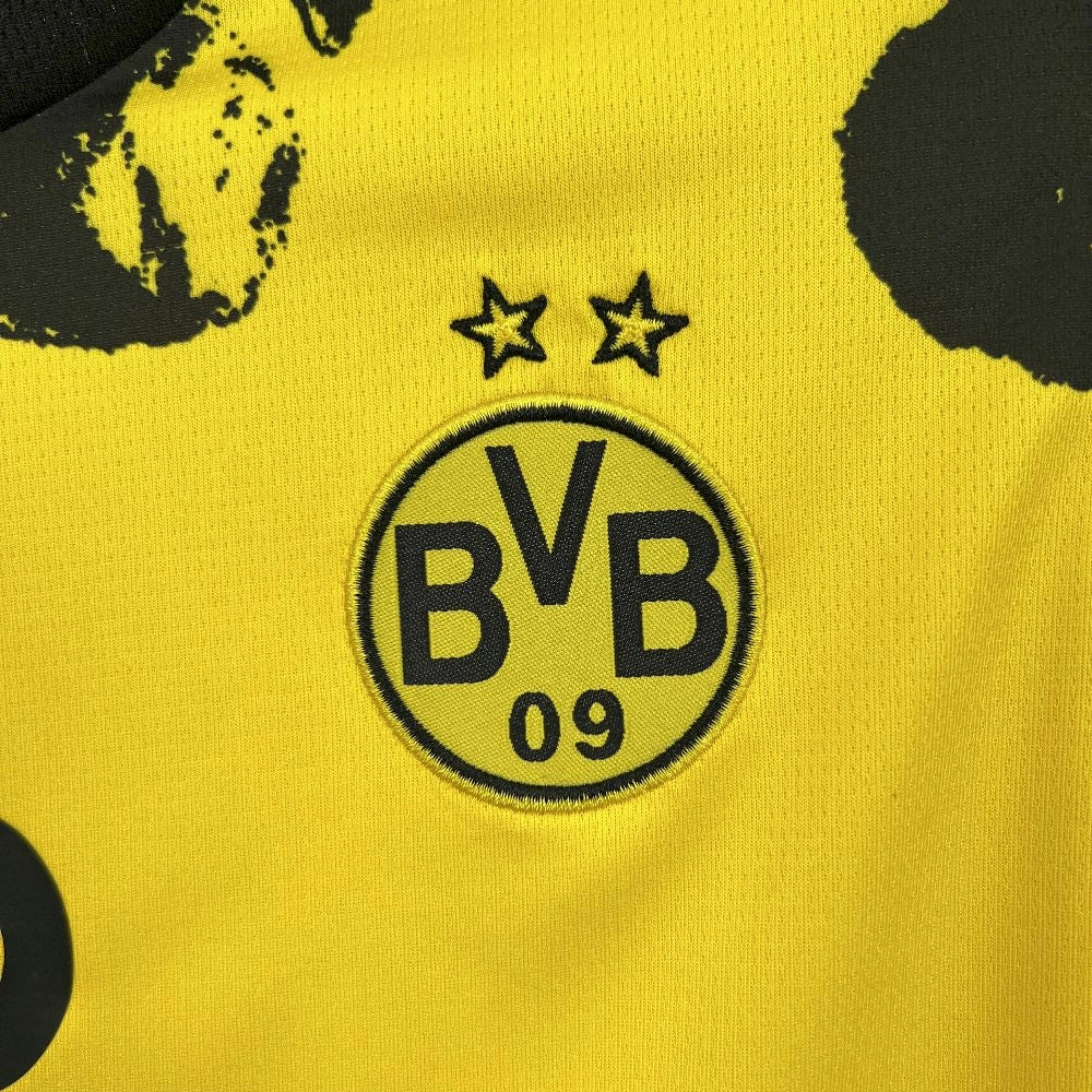 Kit Infantil Borussia Dortmund 2025 Home Copa do Mundo de Clubes