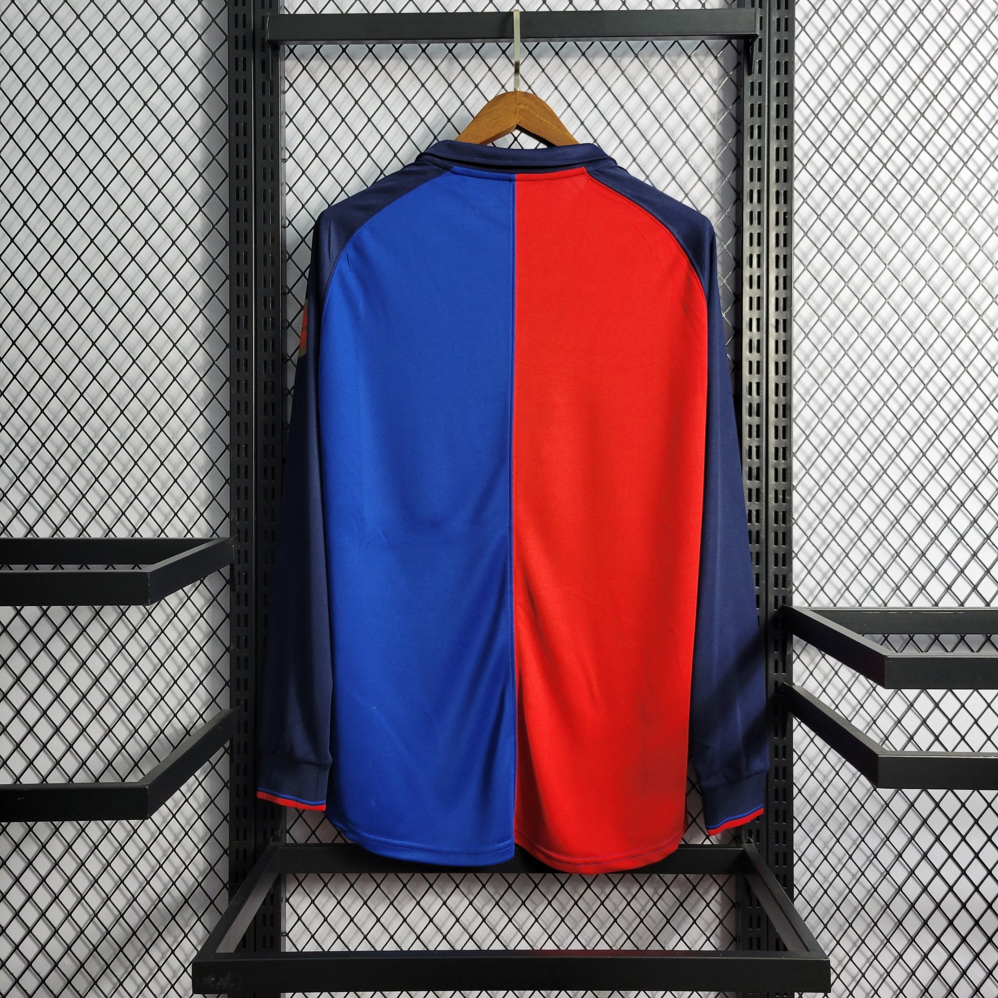 Camisa Barcelona 99/00 Home - (Retrô) Manga Longa