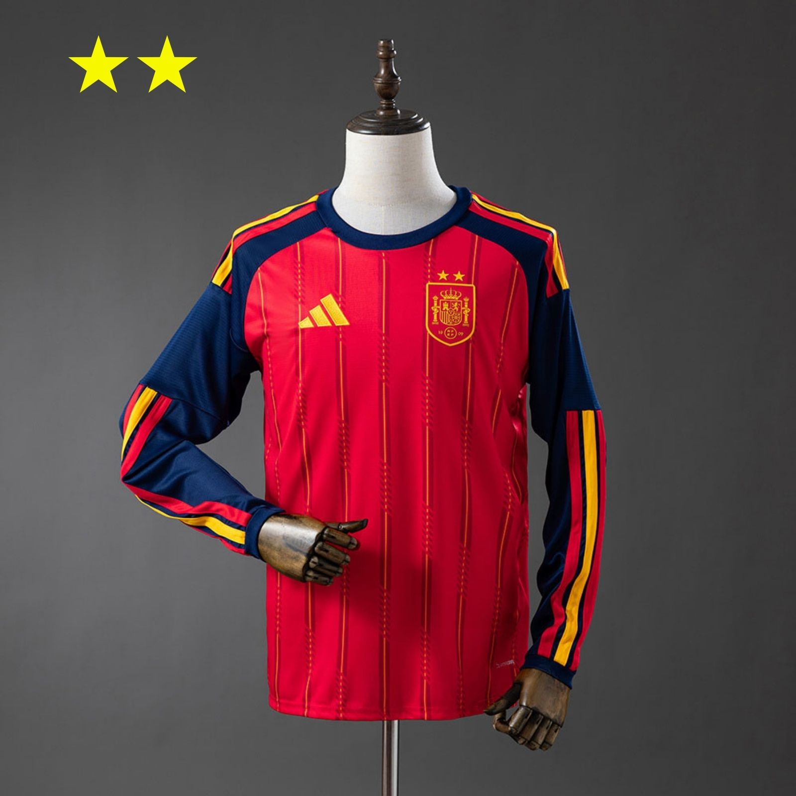 Camisa Espanha 2026 Home - (Torcedor) Manga Longa