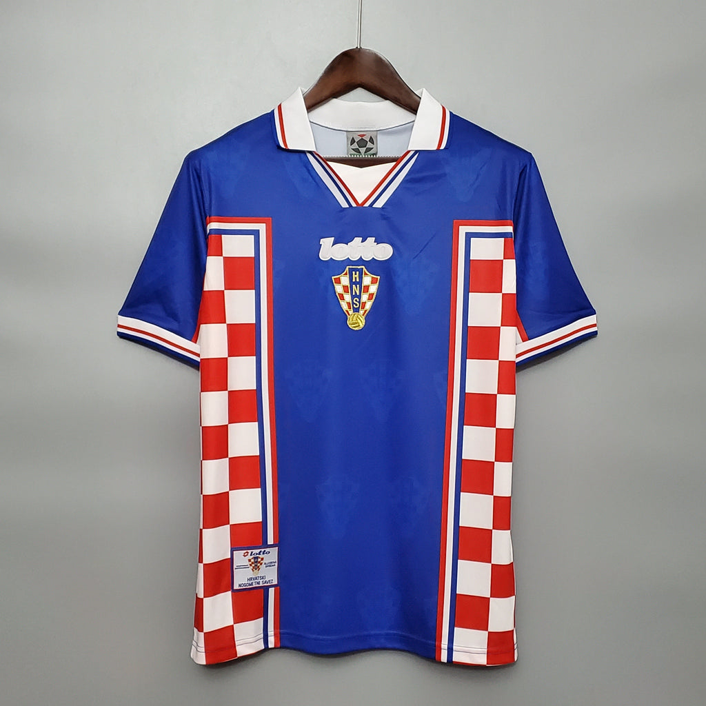 Camisa Croácia Reserva 1998 - Versão (Retrô)