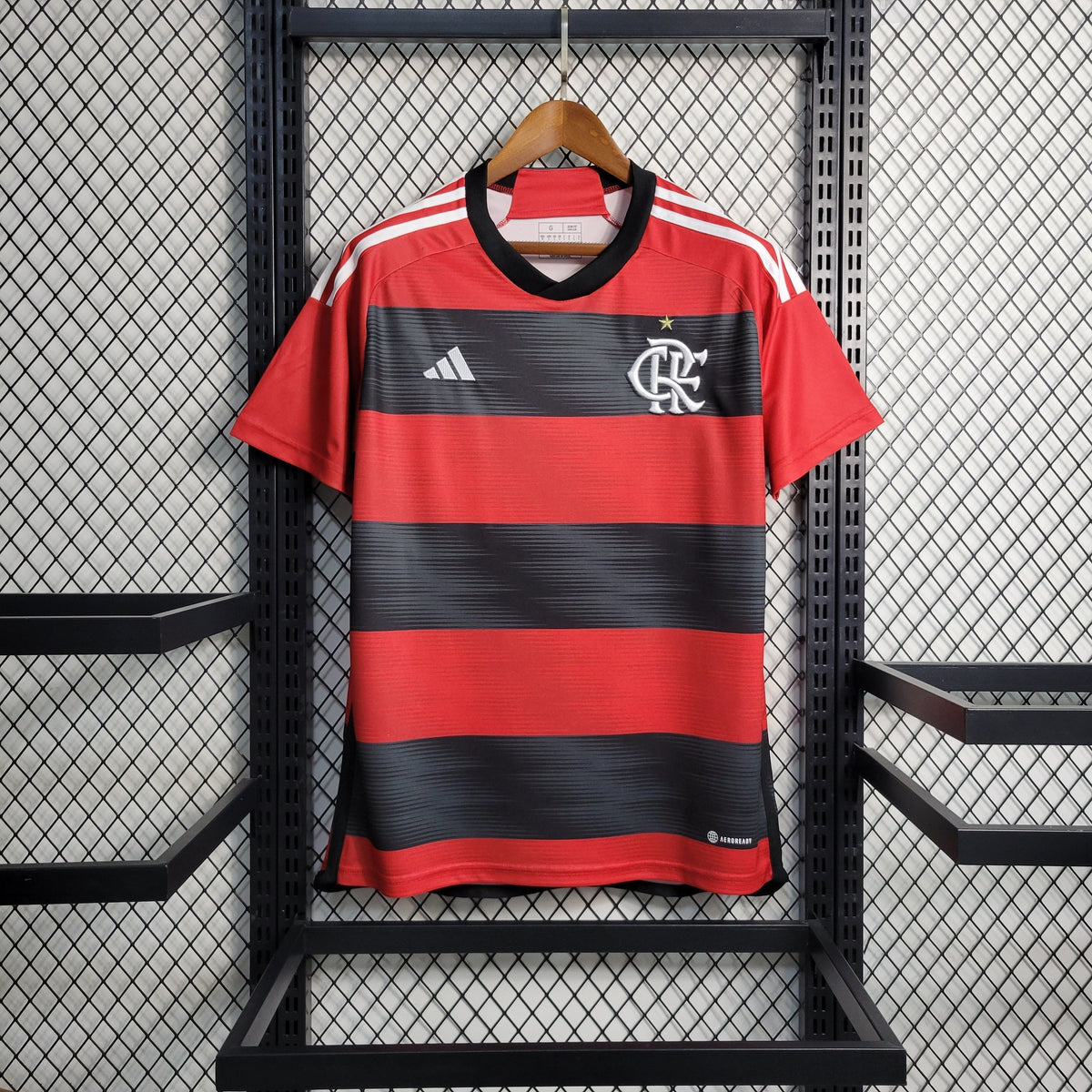 Camisa Flamengo Titular 23/24 - Versão (Torcedor) Masculina