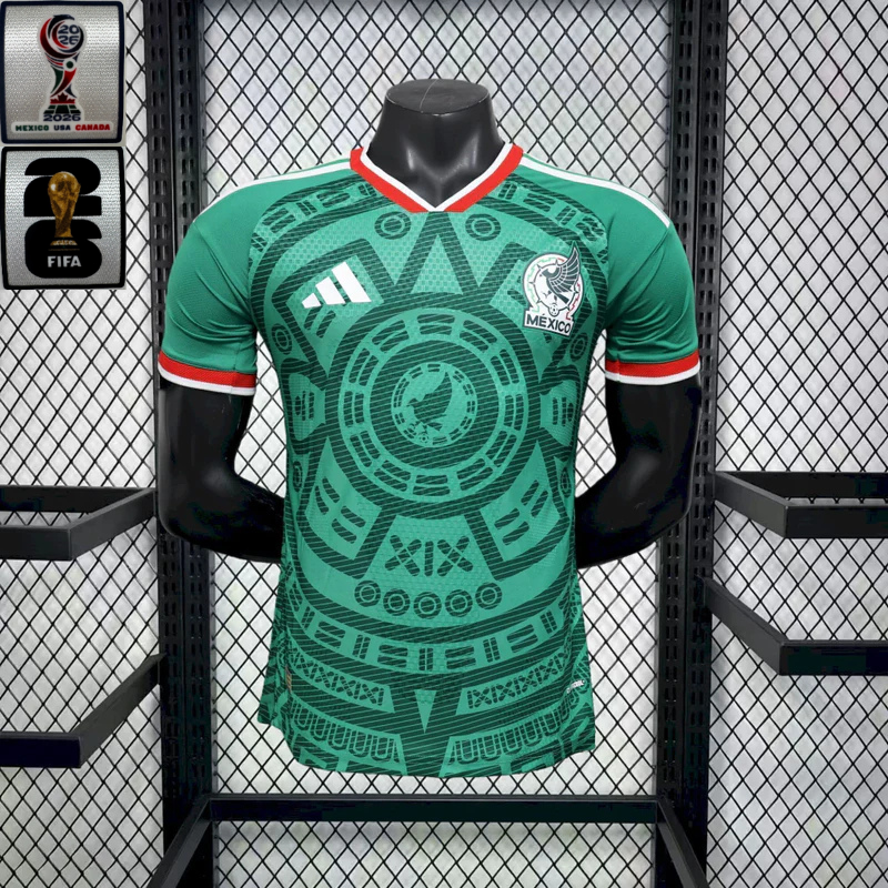 Camisa México 2026 Home - (Com Patchs) (Jogador)