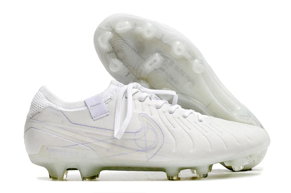 Chuteira Nike Tiempo Legend 10 FG - Branca - Edição Especialo