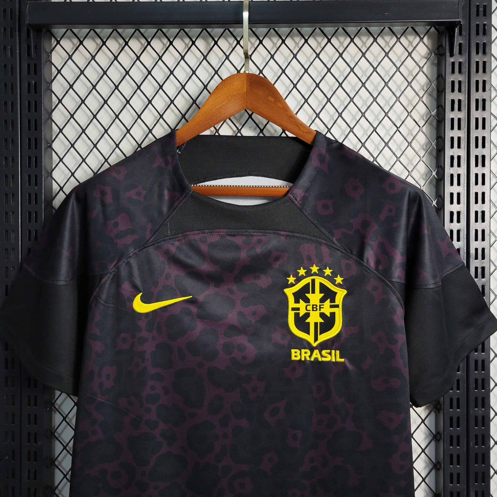 Camisa Brasil 2023 Goleiro Anti-Racismo - (Torcedor)