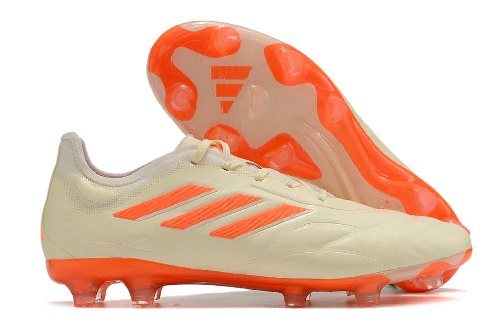 Chuteira Adidas Copa Pure+ FG (Bege)