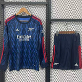 Kit Arsenal 25/26 Away - (Torcedor) Manga Longa