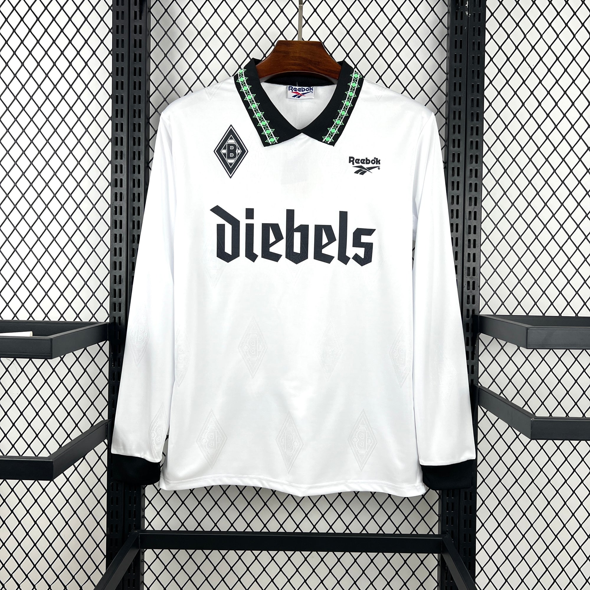 Camisa Borussia Mönchengladbach 95/96 Home - (Retrô) Manga Longa