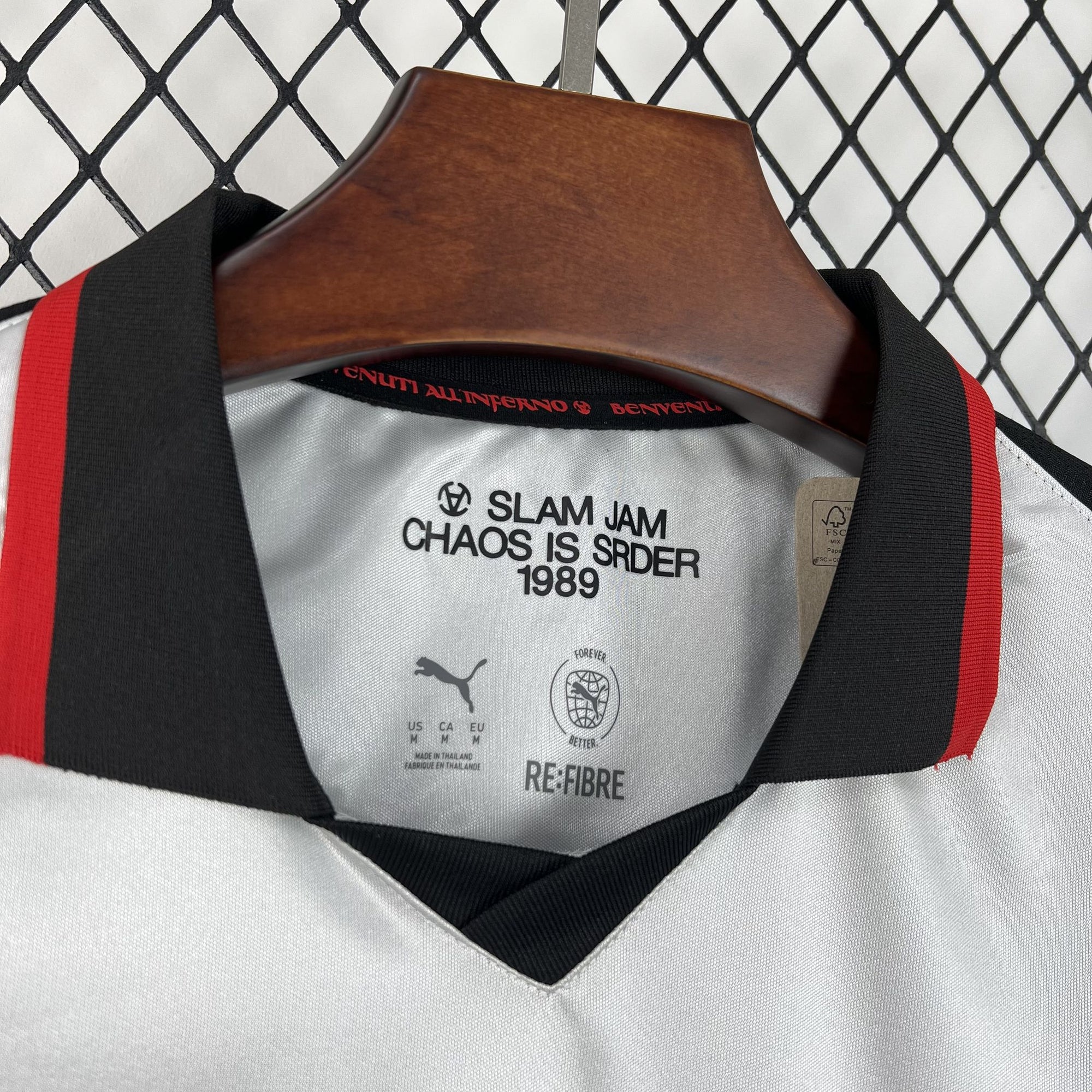 Camisa Milan x SLAM JAM 26/27 Edição Limitada - (Torcedor)