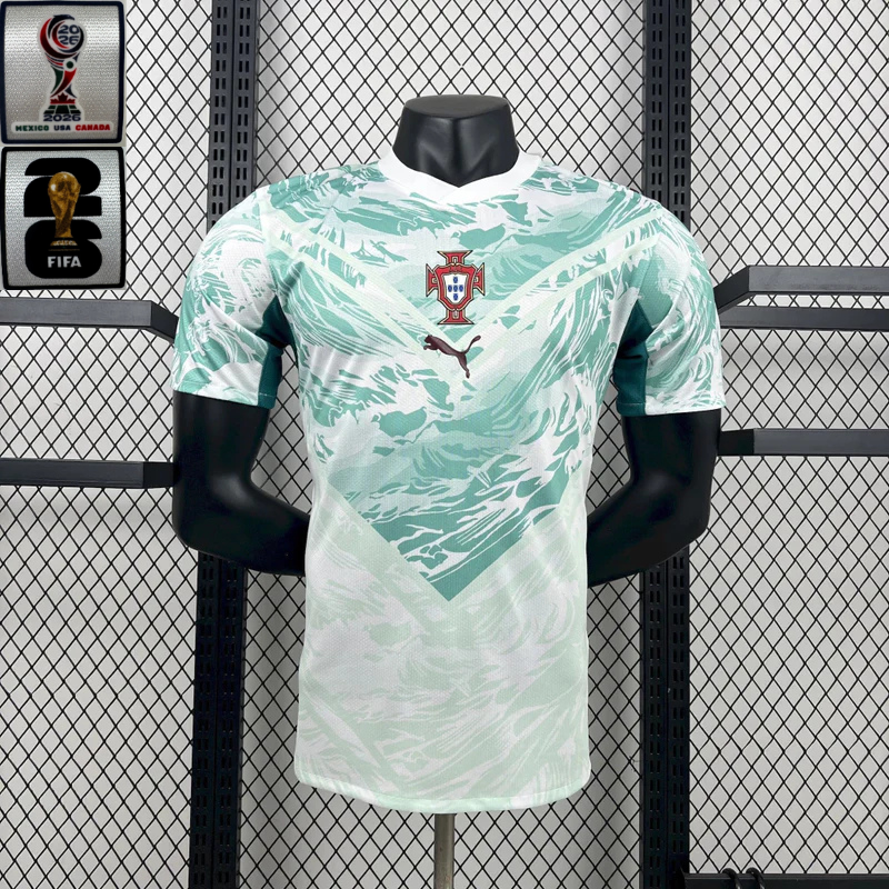 Camisa Portugal 2026 Away - (Com Patchs) (Jogador)