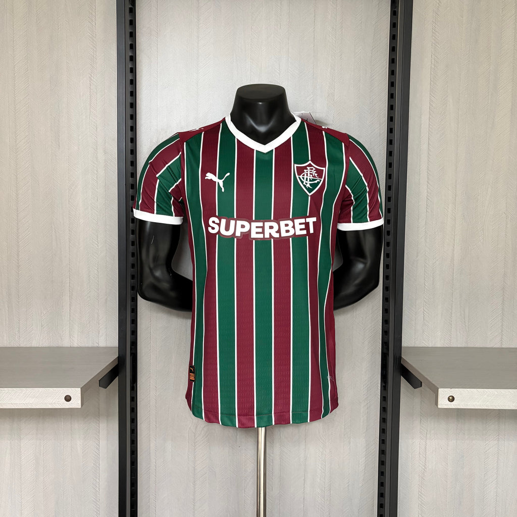 Camisa Fluminense 2026 Home (Com Patrocínio) - (Jogador)