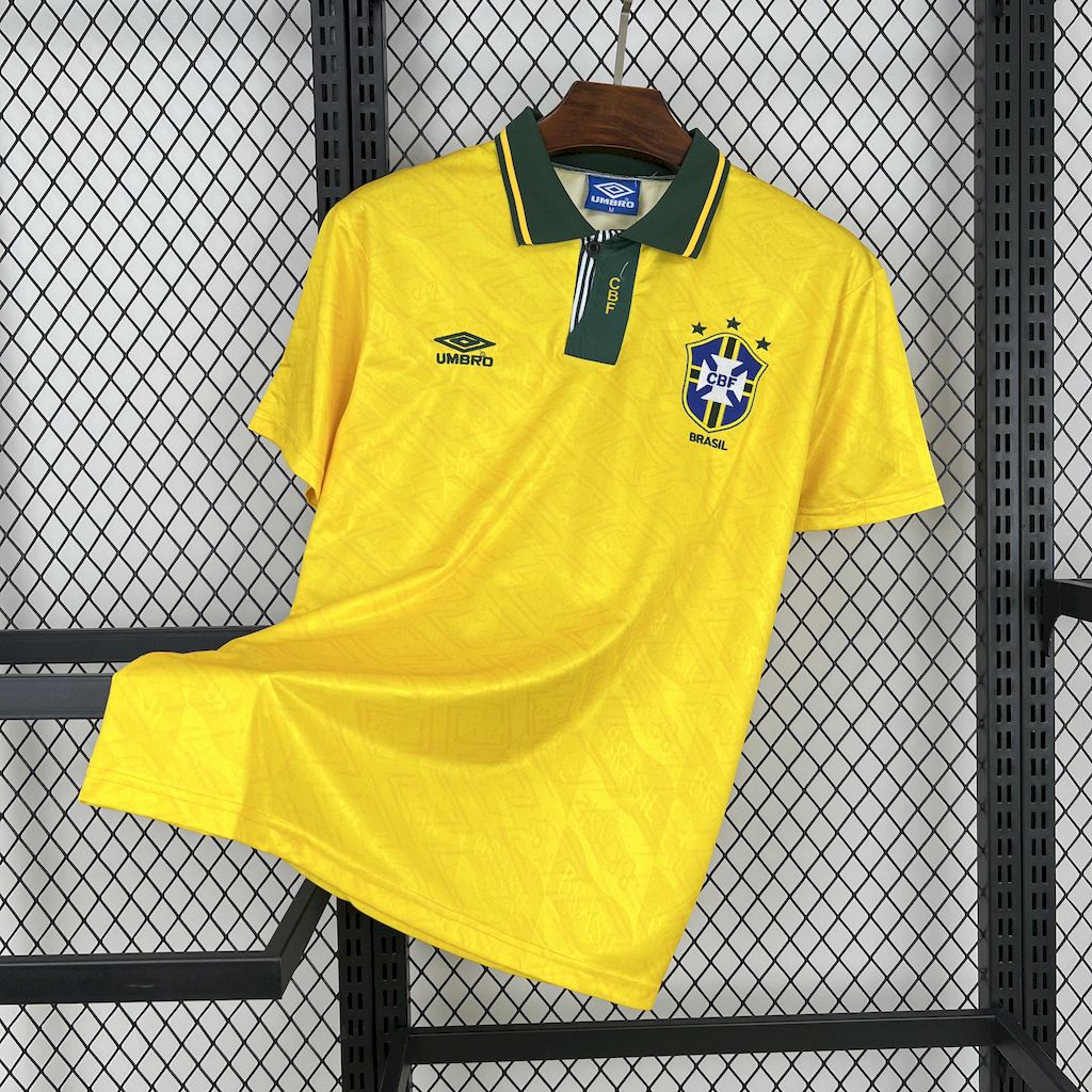 Camisa Brasil Titular 91/92 - Versão (Retrô)