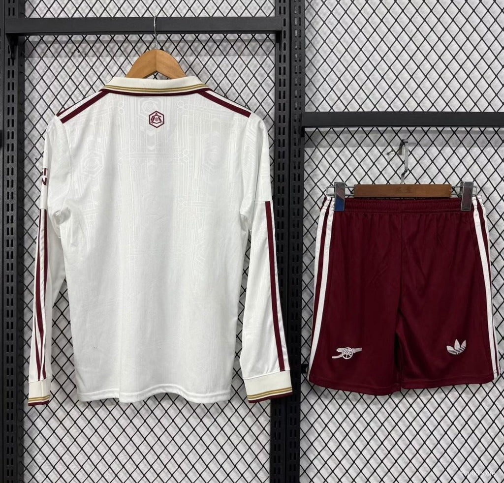 Kit Arsenal 25/26 Third - (Torcedor) Manga Longa