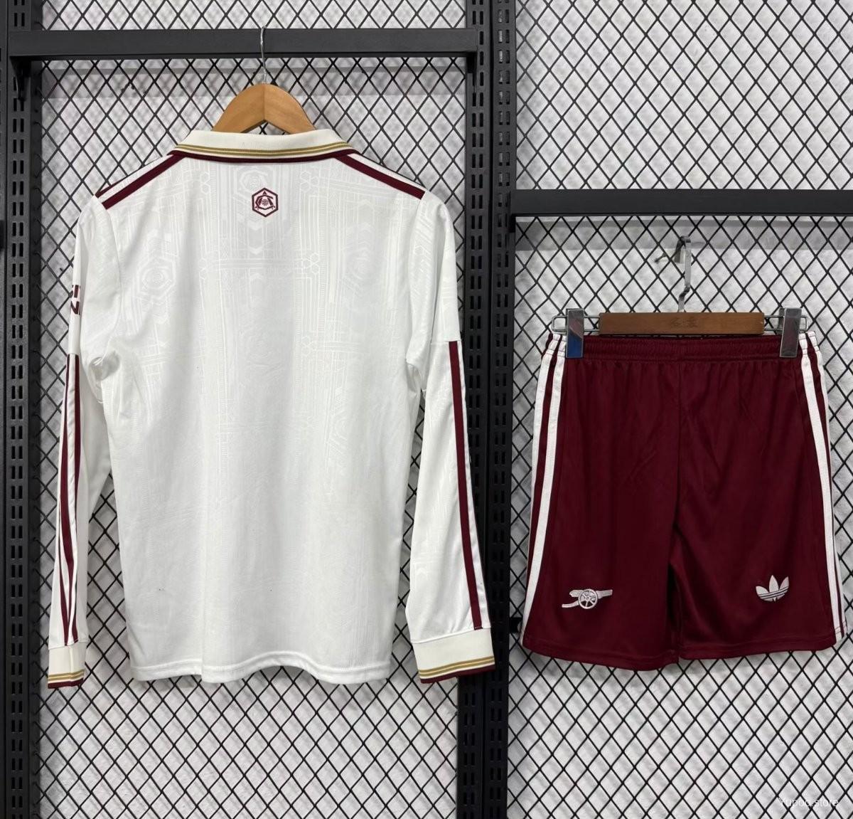 Kit Arsenal 25/26 Third - (Torcedor) Manga Longa