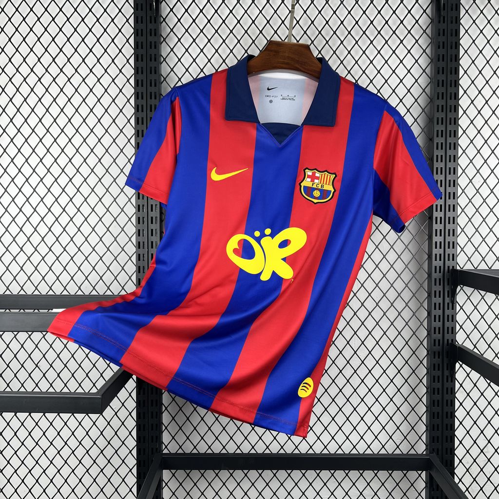 Camisa Barcelona 03/04 Home Olivia Rodrigo - (Retrô)