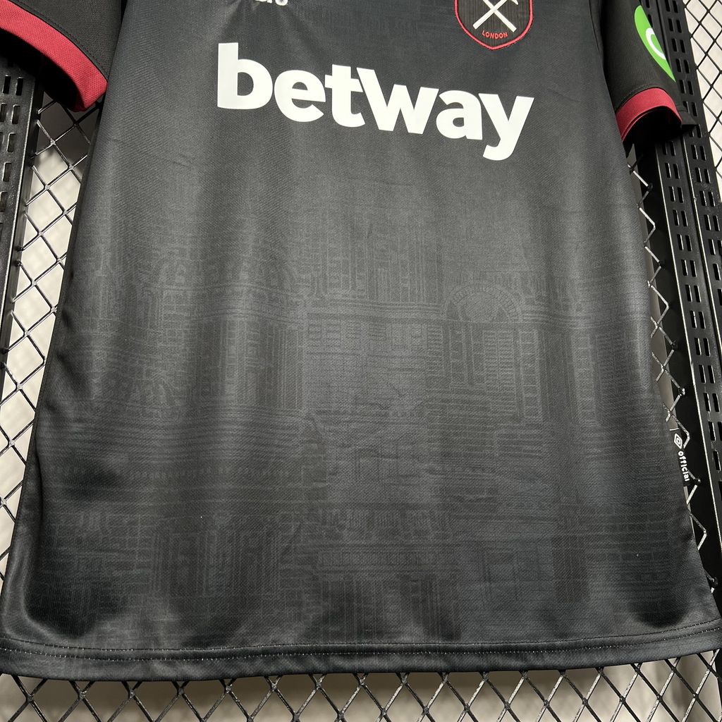 Camisa West Ham lll 24/25 - Versão (Torcedor) Masculina