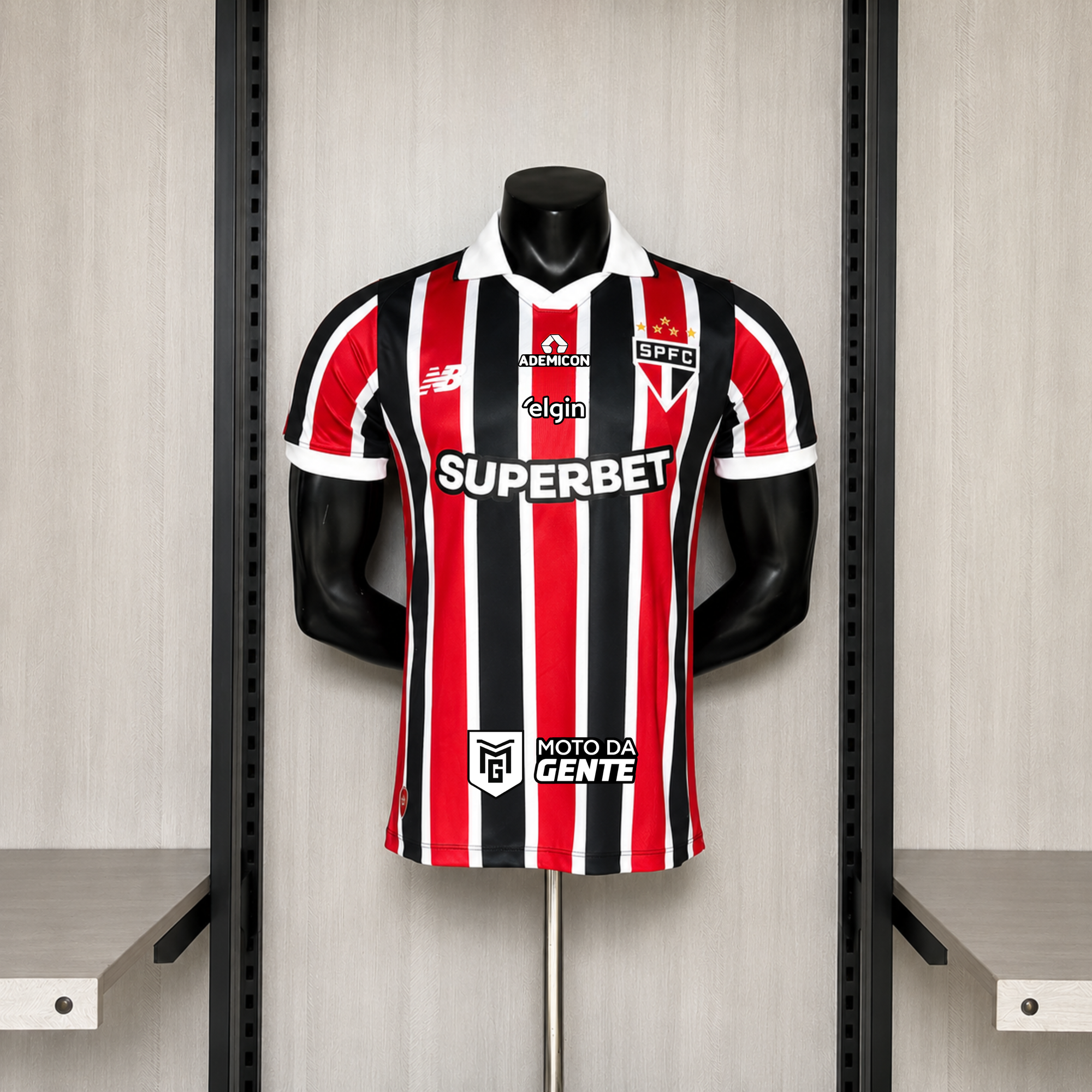 Camisa São Paulo 2026 Away (Todos os Patrocínios) - (Jogador)