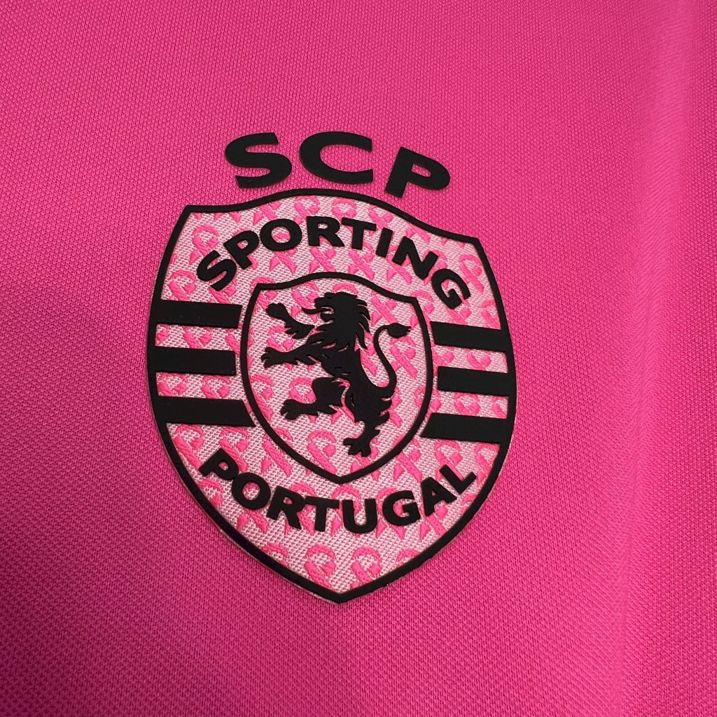 Camisa Sporting 24/25 Outubro Rosa - (Torcedor)