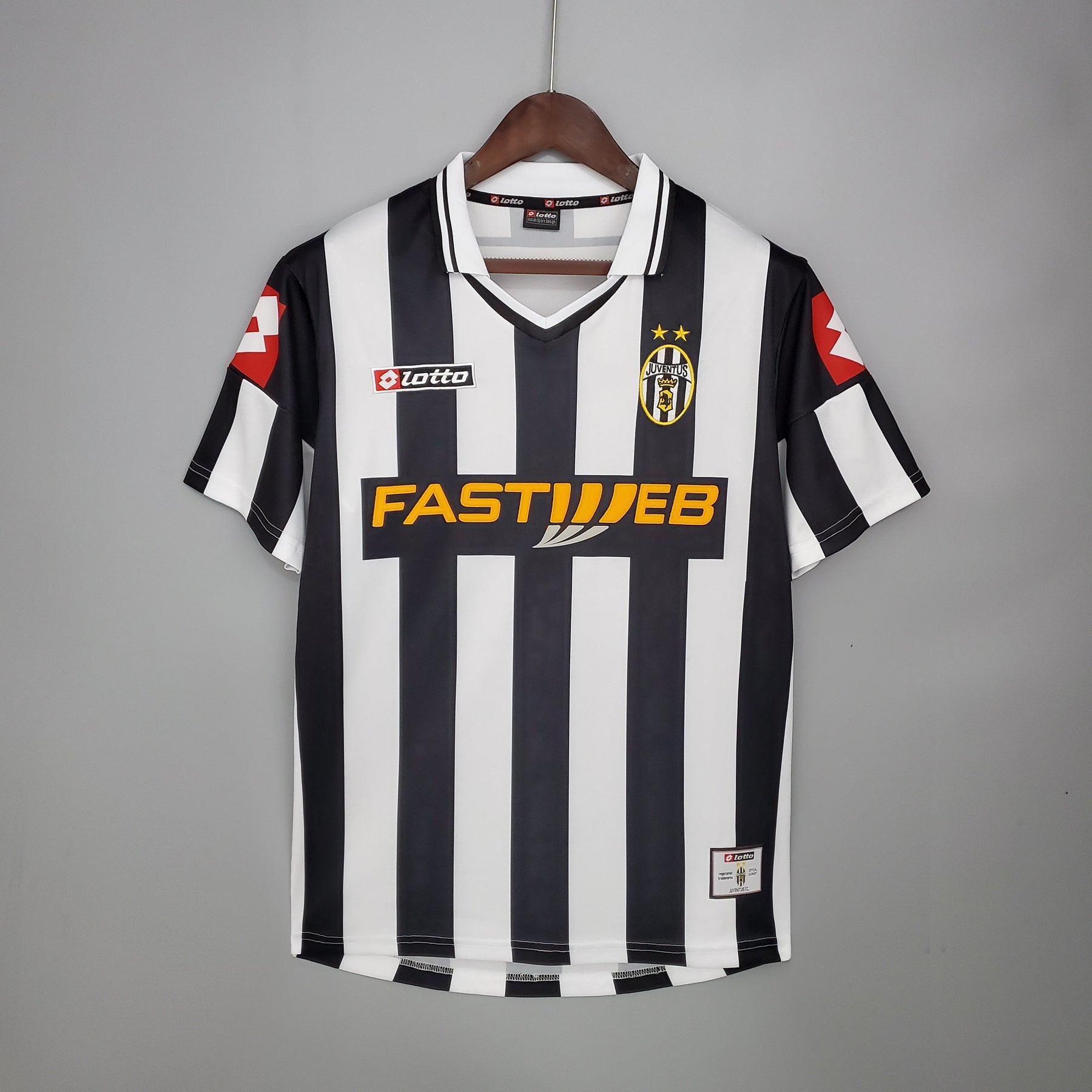 Camisa Juventus Titular 01/02 - Versão (Retrô)