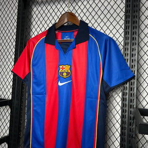 Camisa Barcelona Titular 01/02 - Versão (Retrô)