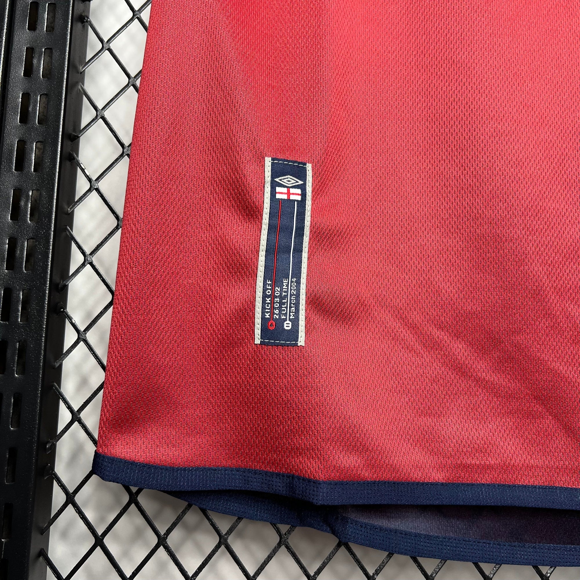 Camisa Inglaterra Away 2002 - Versão (Retrô)