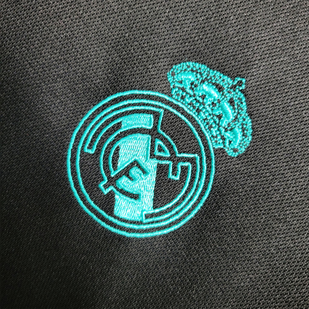Camisa Real Madrid 17/18 Away - (Retrô) Manga Longa