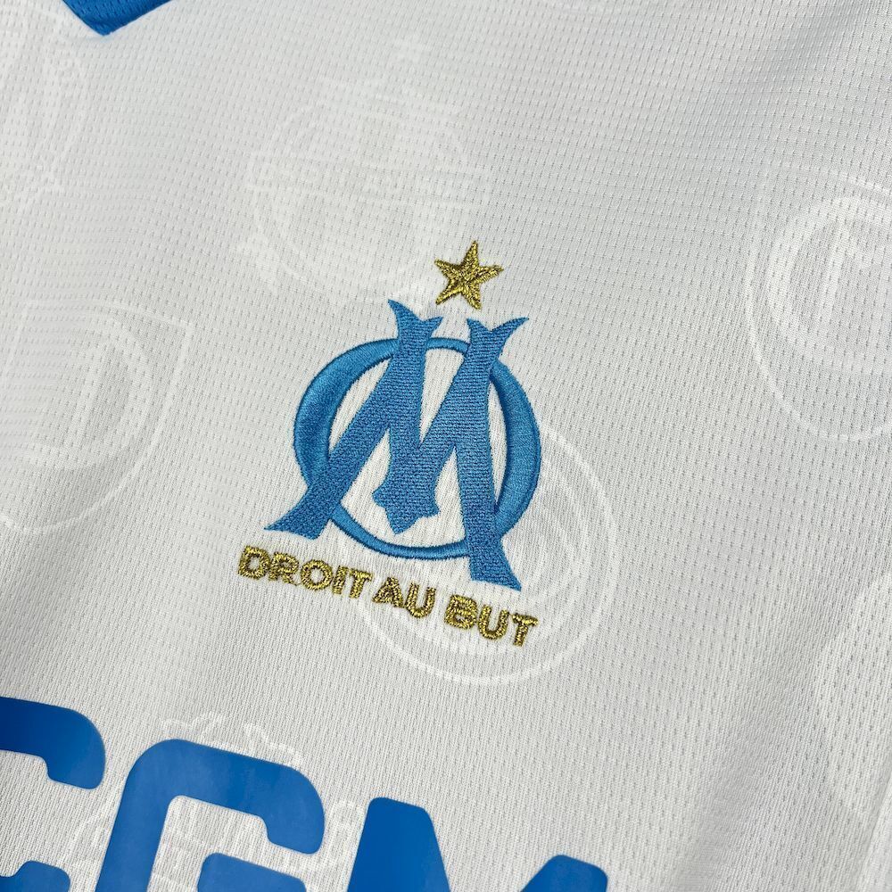 Camisa Olympique de Marseille 25/26 Home - (Torcedor) Manga Longa