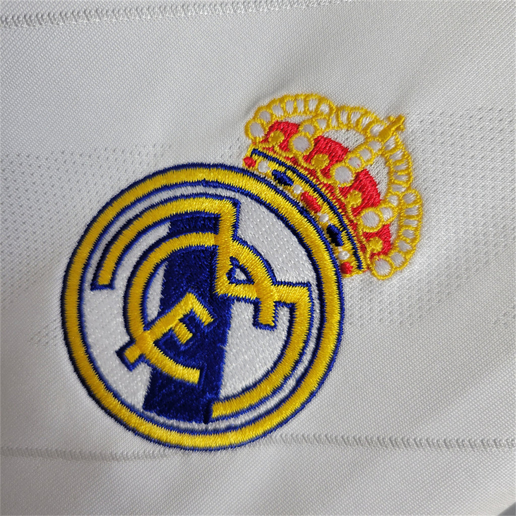 Camisa Real Madrid 17/18 Home - (Retrô) Manga Longa