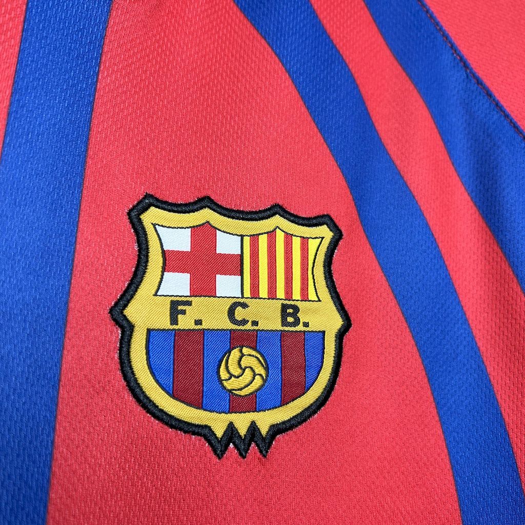 Camisa Barcelona 97/98 Home Champions League - (Retrô)