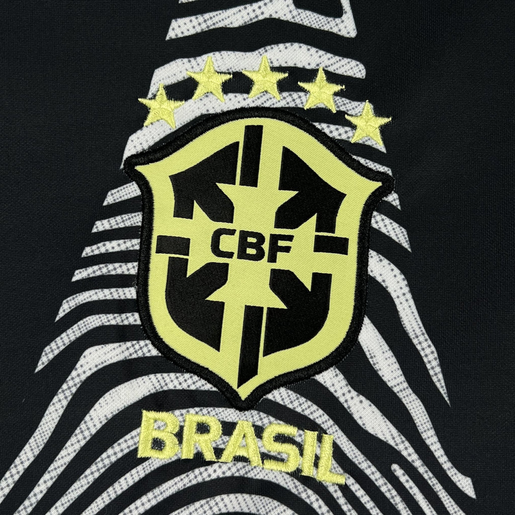 Camisa Brasil 2026 Goleiro Hollywood - (Torcedor) Manga Longa