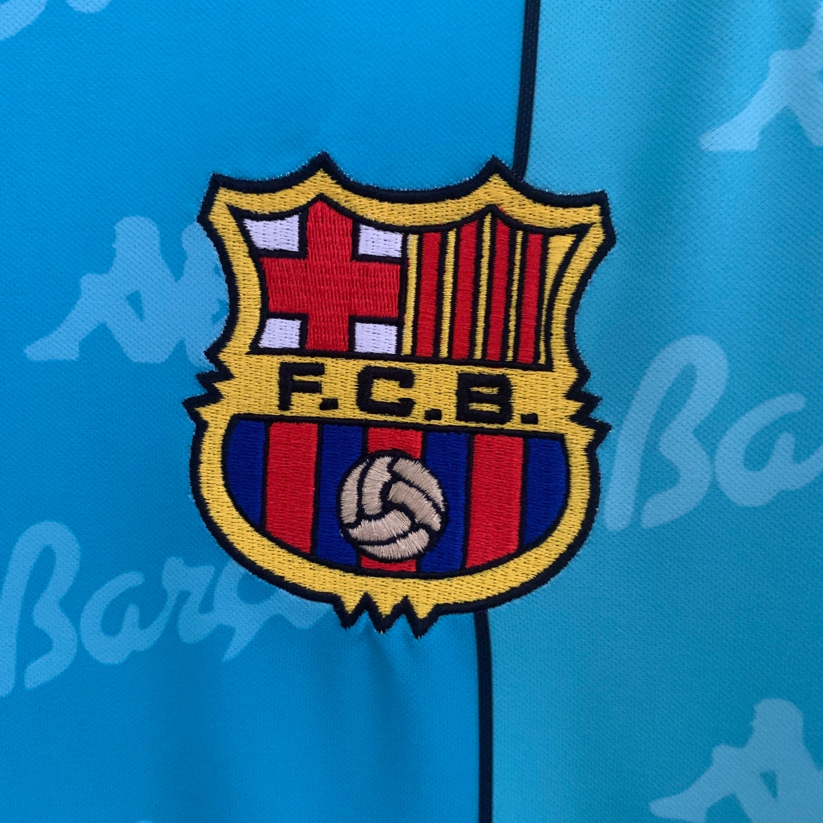 Camisa Barcelona 95/96/97 Away - (Retrô) Manga Longa