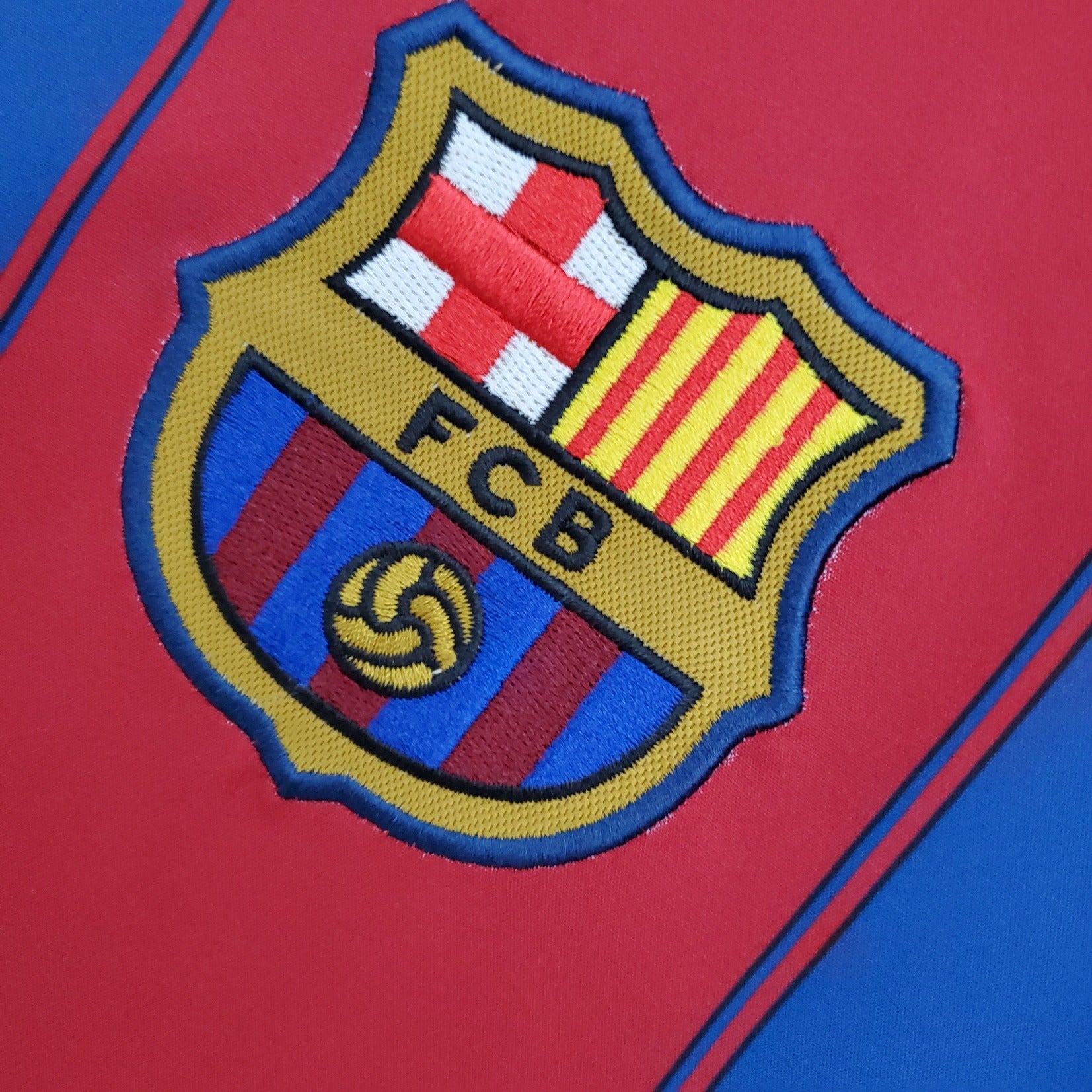 Camisa Barcelona 03/04 Home - (Retrô)