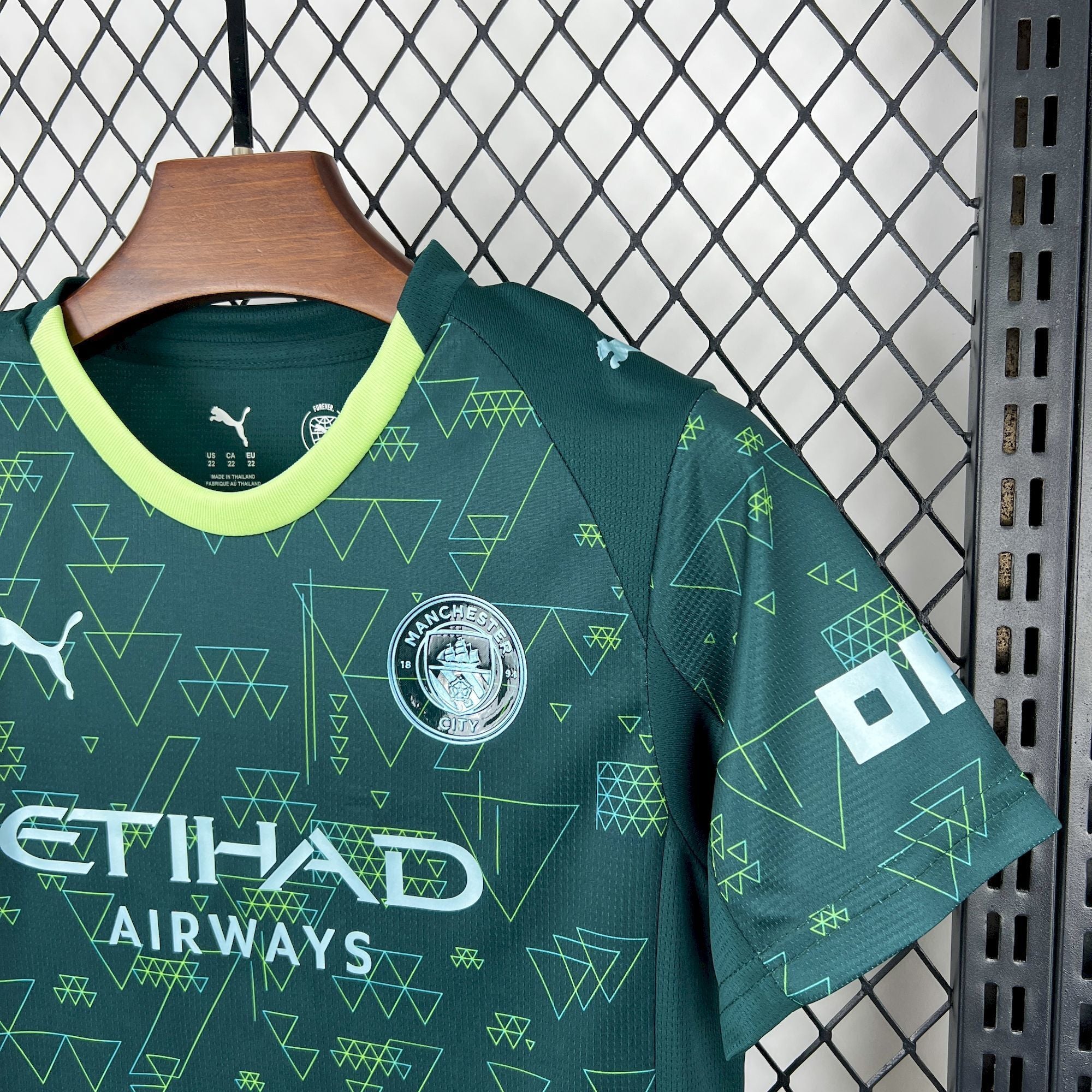 Kit Infantil Manchester City 25/26 Fourth