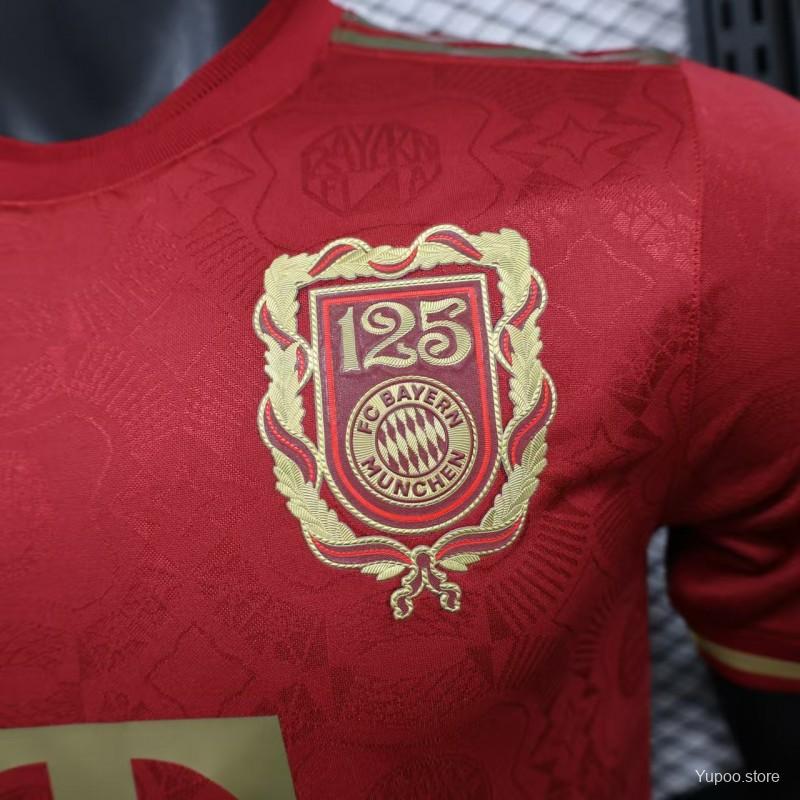 Camisa Bayern de Munique 24/25 Aniversário 125 Anos - (Jogador)