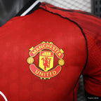 Camisa Manchester United 25/26 Home - (Jogador)