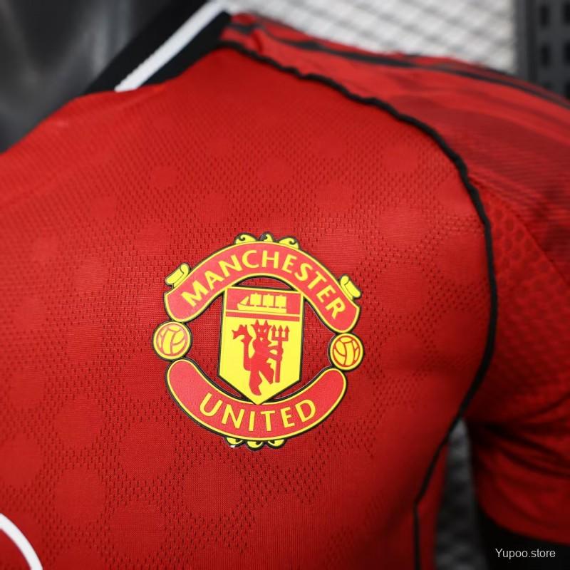 Camisa Manchester United 25/26 Home - (Jogador)
