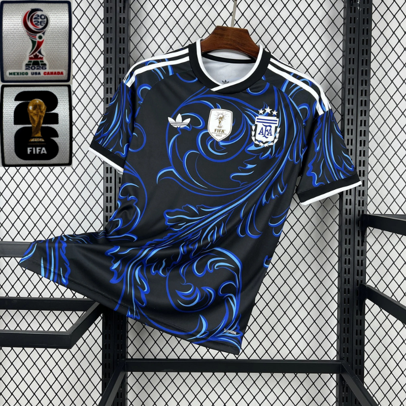 Camisa Argentina 2026 Away - (Com Patchs) (Torcedor)
