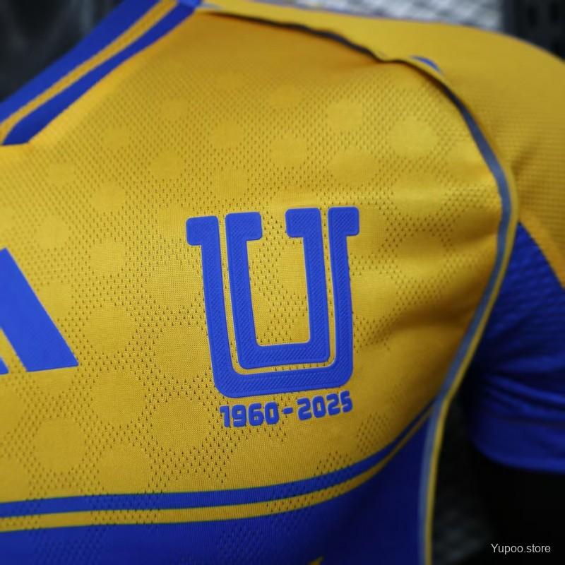 Camisa Tigres UANL 25/26 Home - (Jogador)