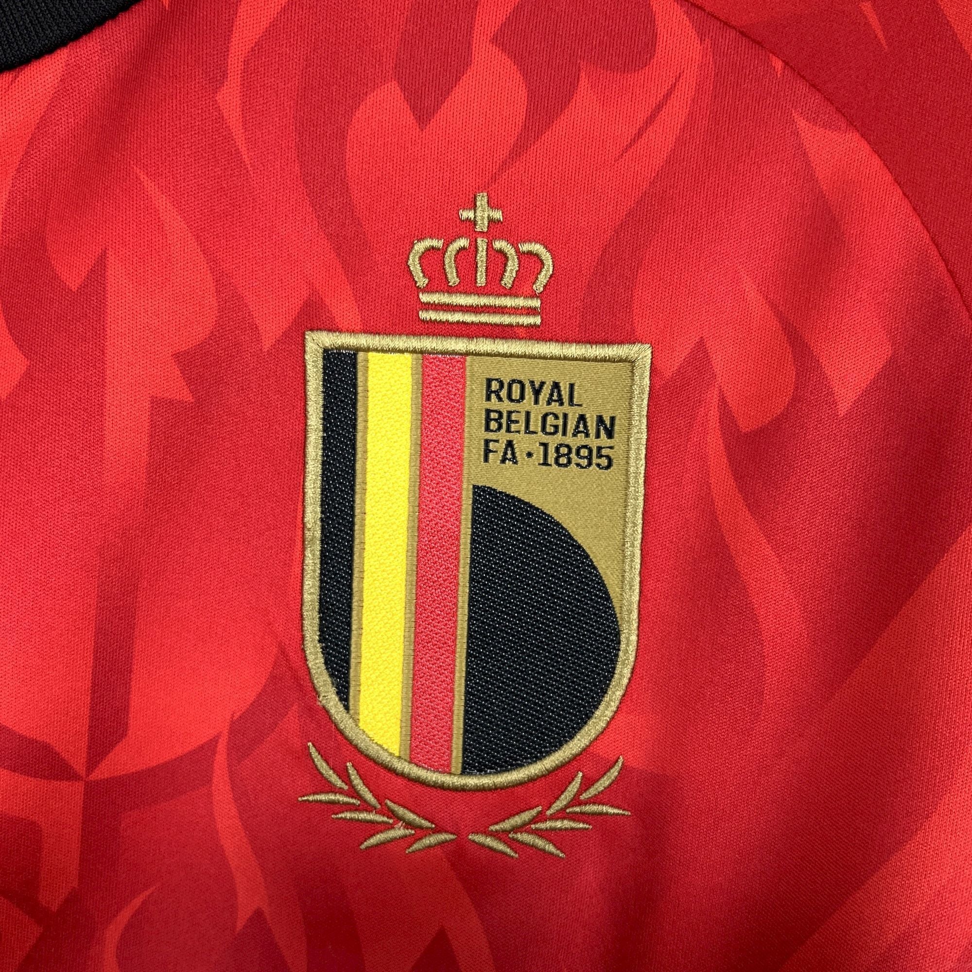 Camisa Bélgica 2026 Home - (Com Patchs) (Torcedor)