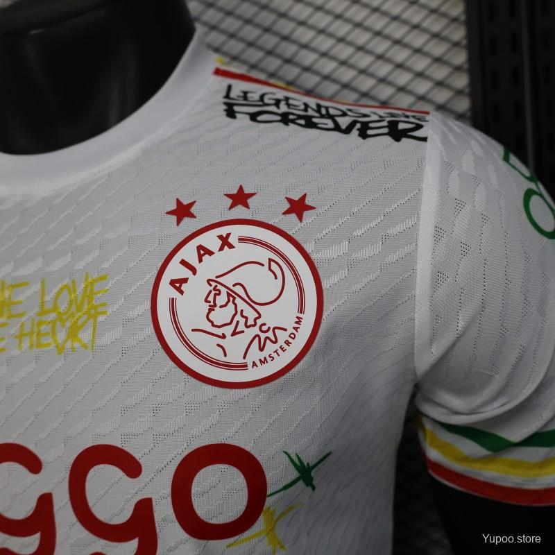 Camisa Ajax 25/26 Edição Especial (Bob Marley) - (Jogador)