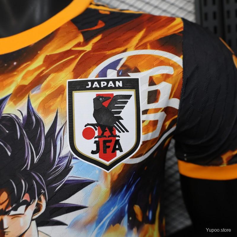 Camisa Japão 2025 Edição Especial (Dragon Ball - Goku) - (Jogador)
