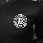 Camisa Alemanha 2025 Aniversário 125 Anos (Black) - (Jogador) Manga Longa