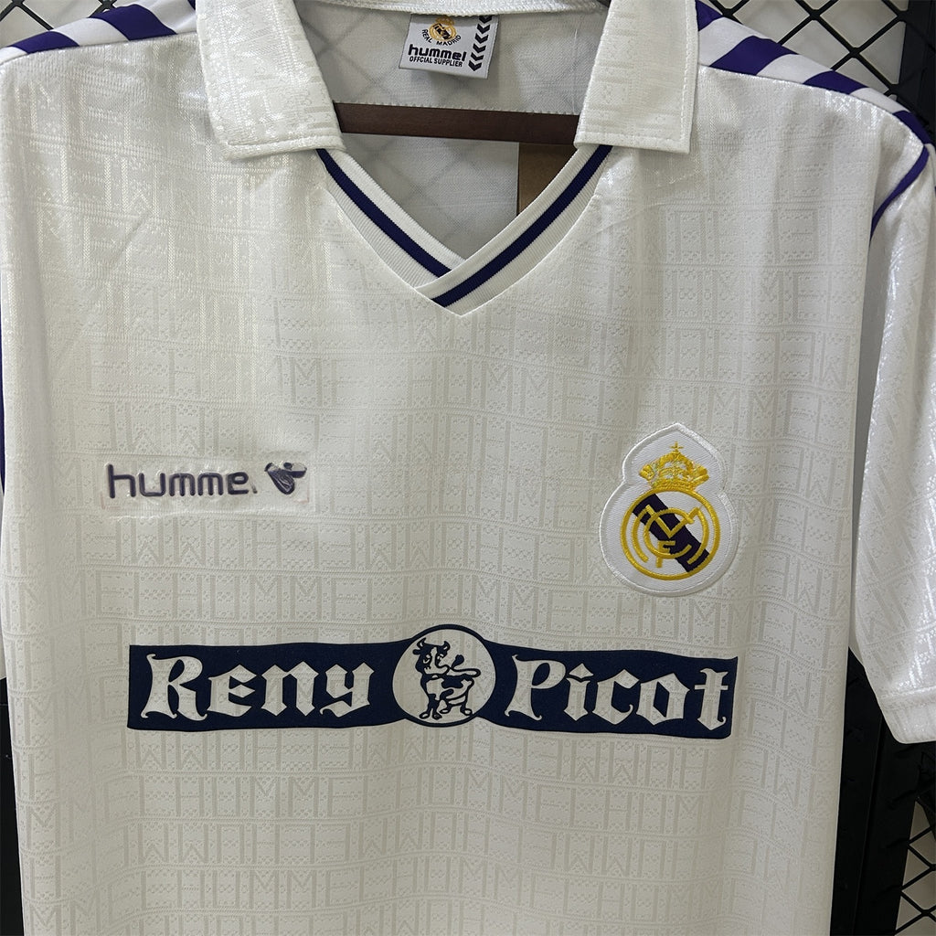 Camisa Real Madrid 89/90 Home - (Retrô)