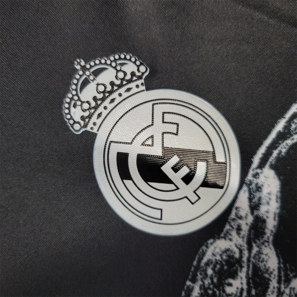 Camisa Real Madrid 14/15 Third (Todos os Patches) - (Retrô) Manga Longa