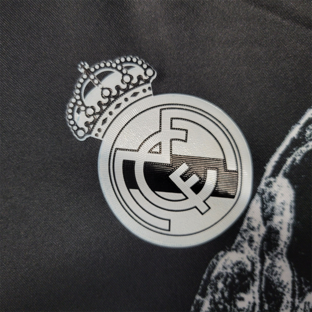 Camisa Real Madrid 14/15 Third (Todos os Patches) - (Retrô) Manga Longa