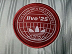 Camisa Oasis Live '25 White n' Red - (Jogador)