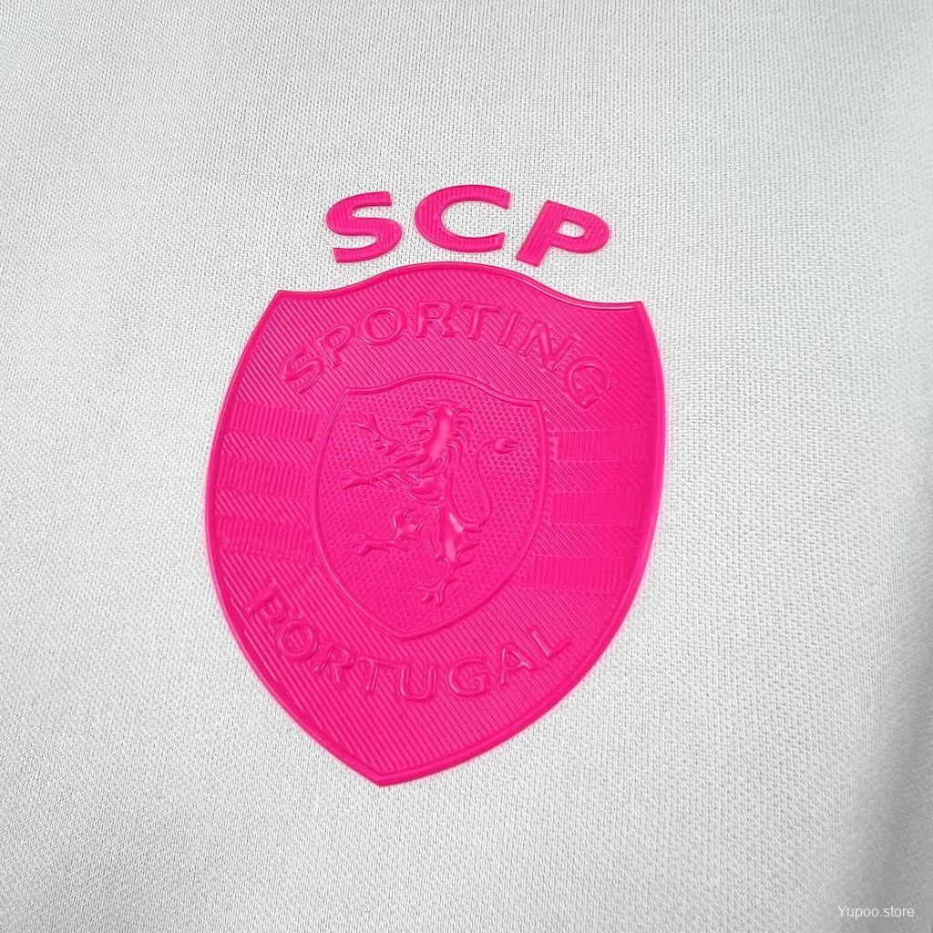 Camisa Sporting 25/26 Outubro Rosa - (Torcedor)