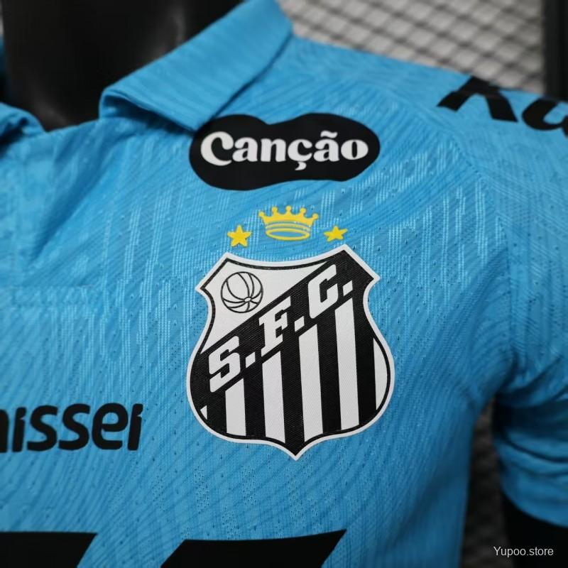 Camisa Santos 2025 Third (Todos os Patrocínios) - (Jogador)